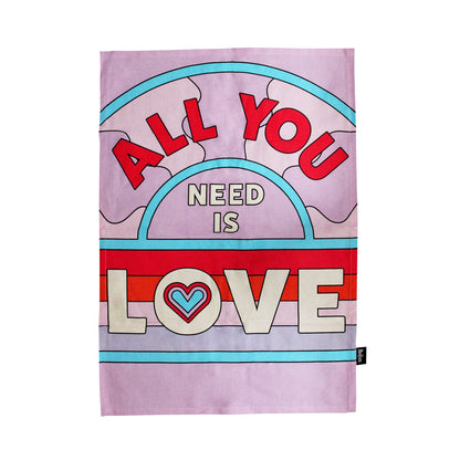 Tea Towel The Beatles - All You Need Is