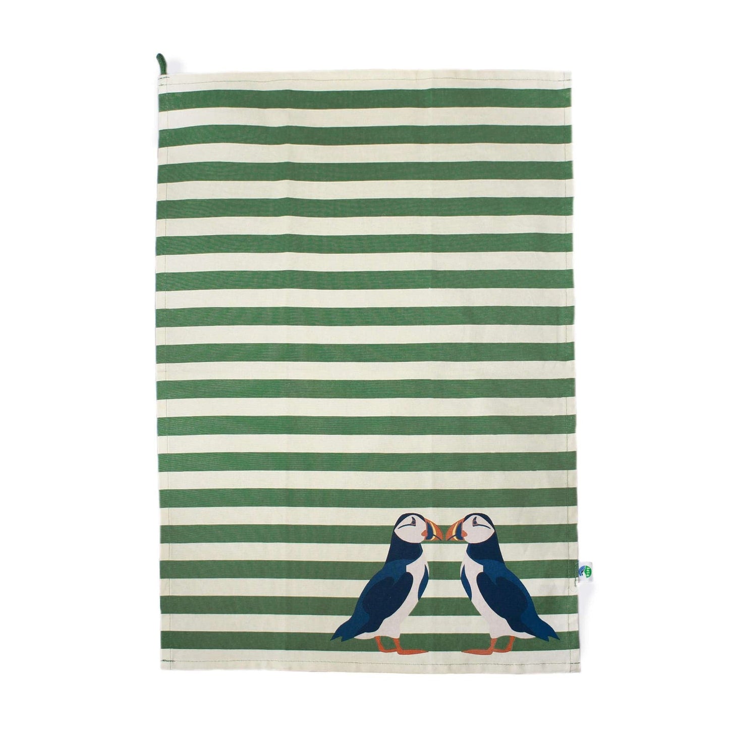 RSPB tea towel - puffins