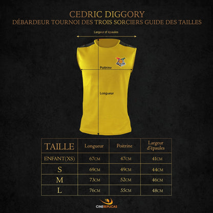 *Débardeur "Tournoi des Trois Sorciers" Cédric Diggory