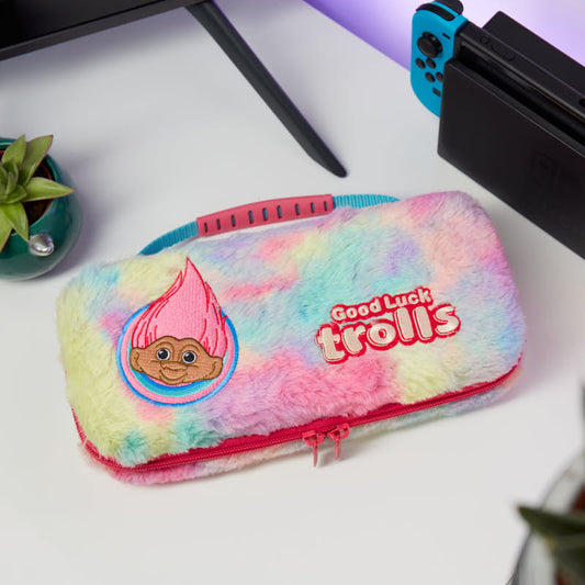 Nintendo Switch Hülle Trolls viel Glück