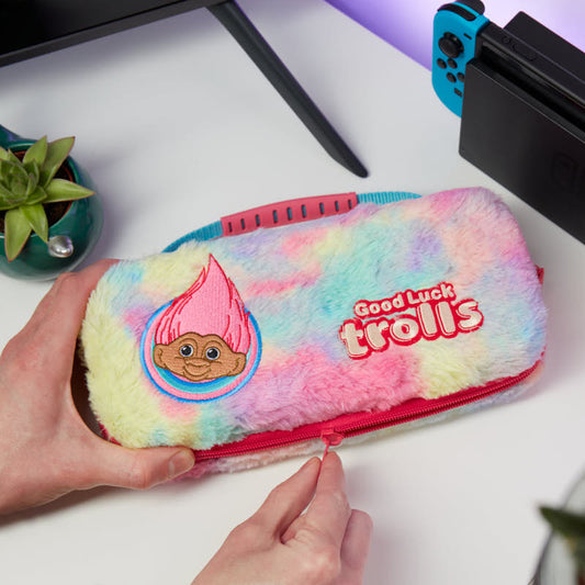 Nintendo Switch Hülle Trolls viel Glück
