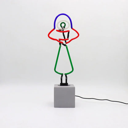 UFO-Neonlampe