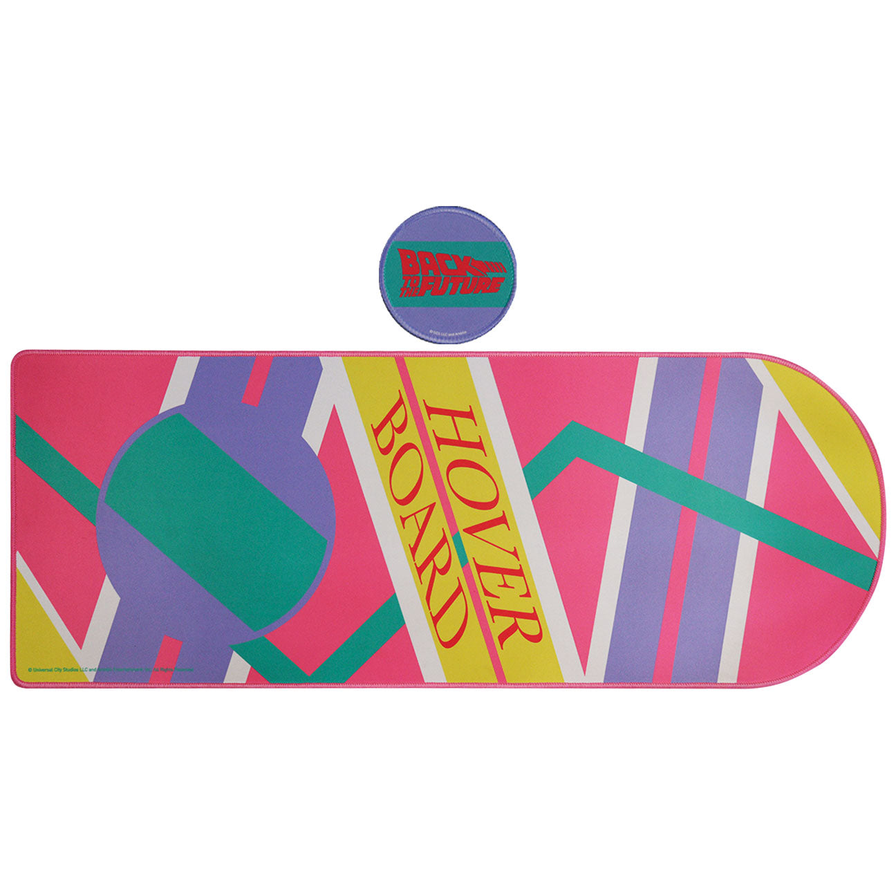 Desk pad & set de sous-verres Retour vers le Futur - XL Hoverboard