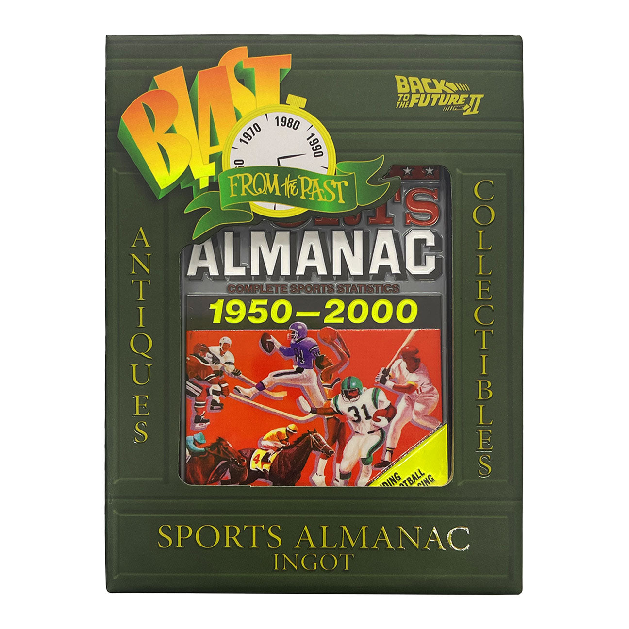 Lingot collector Retour vers le Futur - Sports Almanac