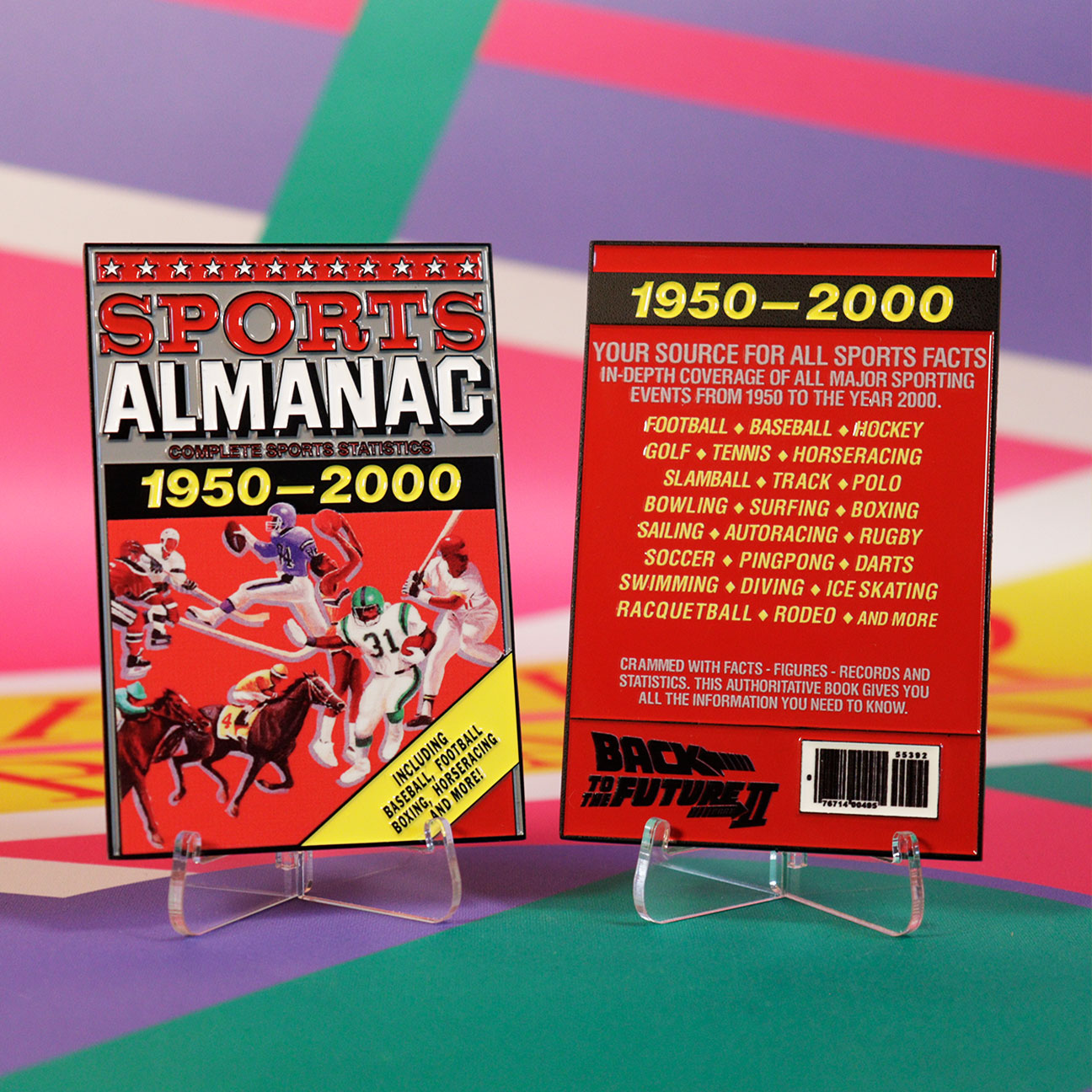 Lingot collector Retour vers le Futur - Sports Almanac