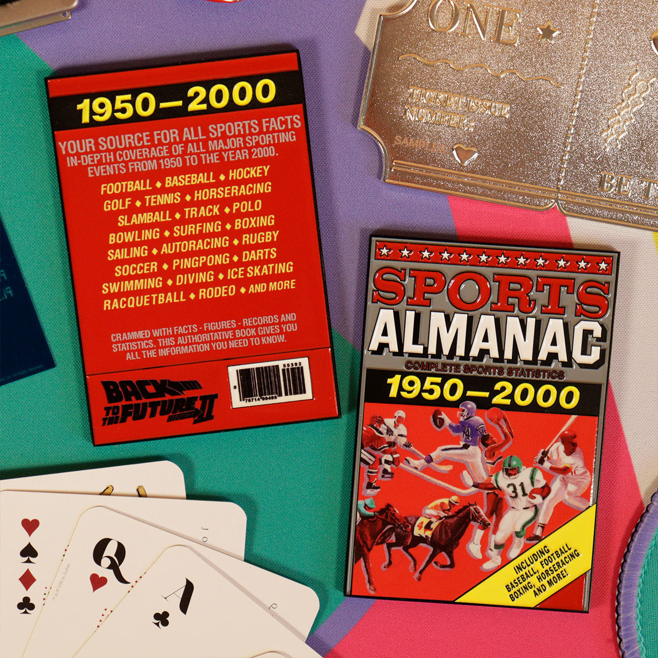 Lingot collector Retour vers le Futur - Sports Almanac