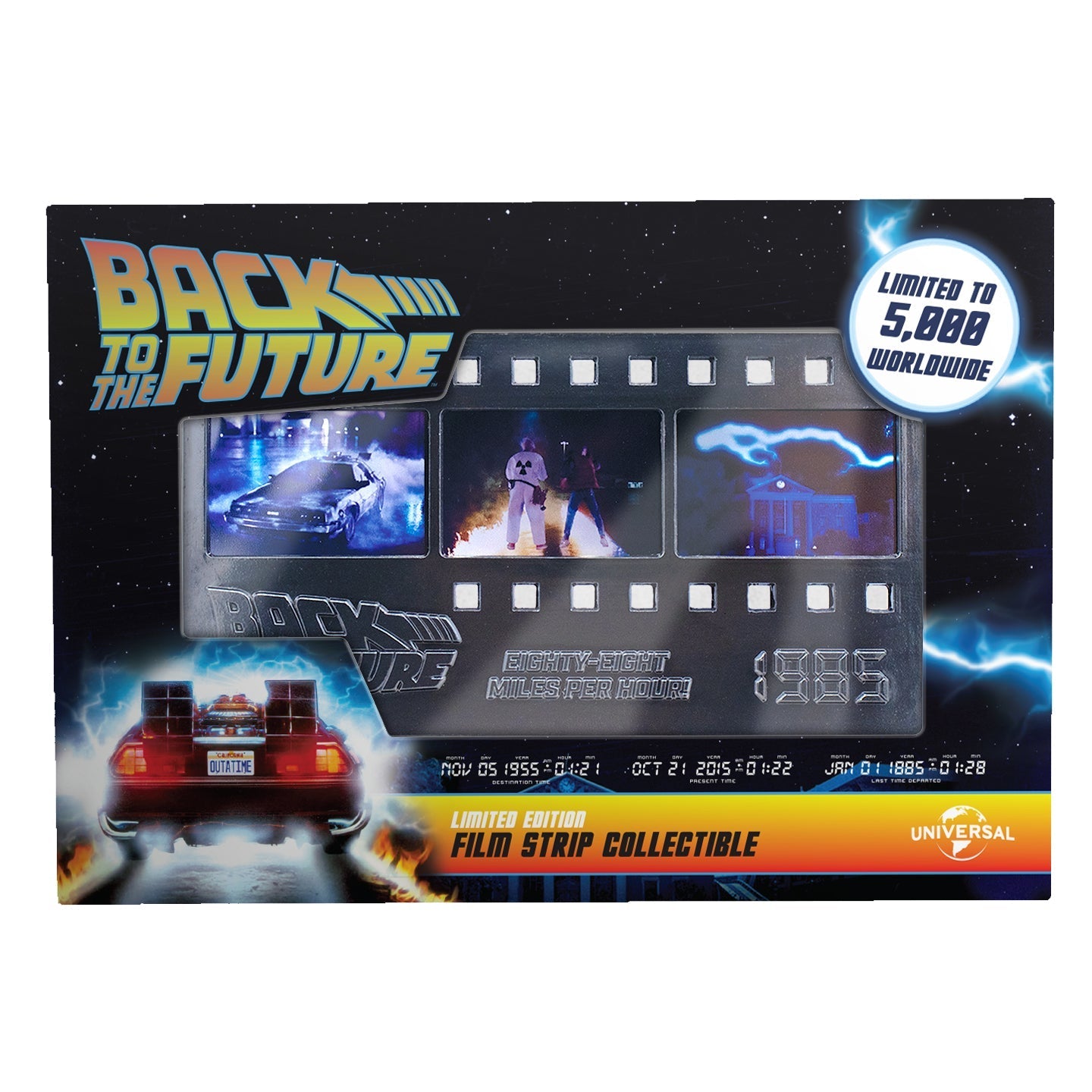 Film strip collector Retour vers le Futur - Metal