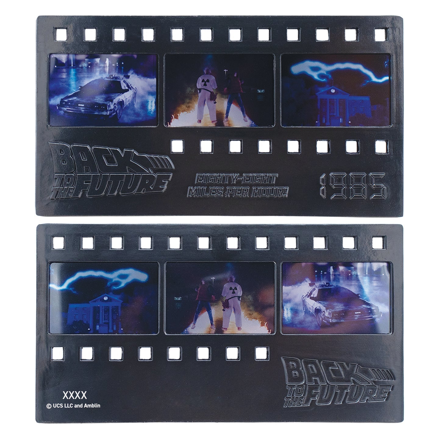 Film strip collector Retour vers le Futur - Metal