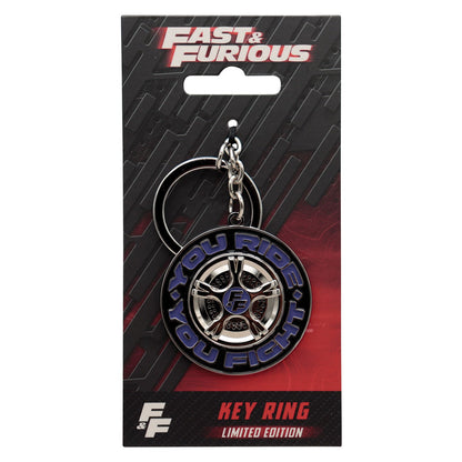 Porte-clés Fast & Furious - ‘You Ride You Fight’