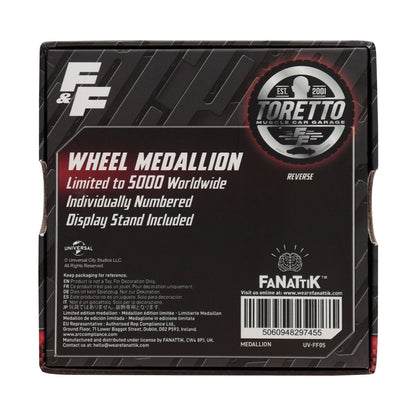 Médaillon collector Fast & Furious - ‘Born for Speed’