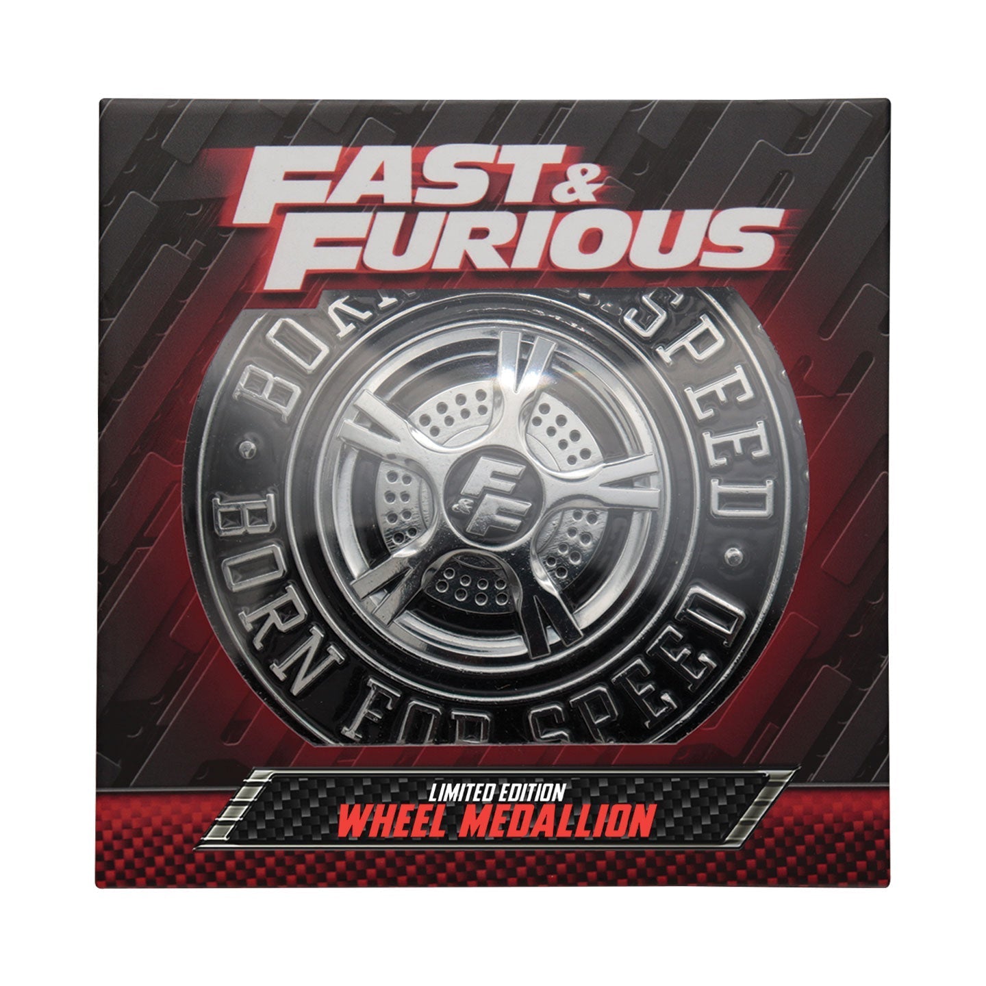 Médaillon collector Fast & Furious - ‘Born for Speed’