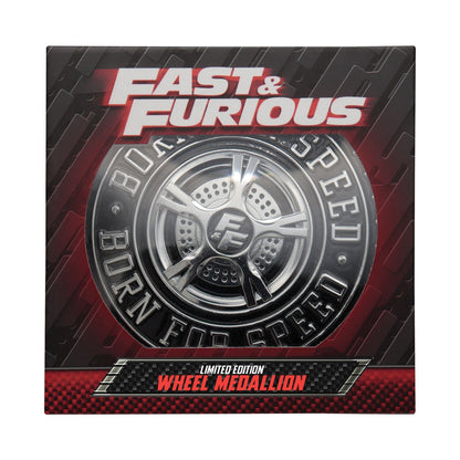 Médaillon collector Fast & Furious - ‘Born for Speed’