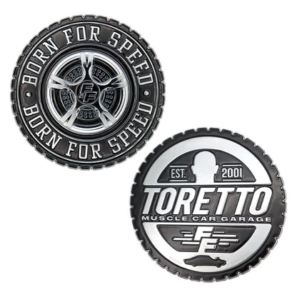 Médaillon collector Fast & Furious - ‘Born for Speed’