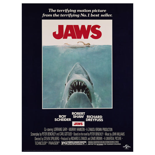 Affiche collector Les Dents de la Mer