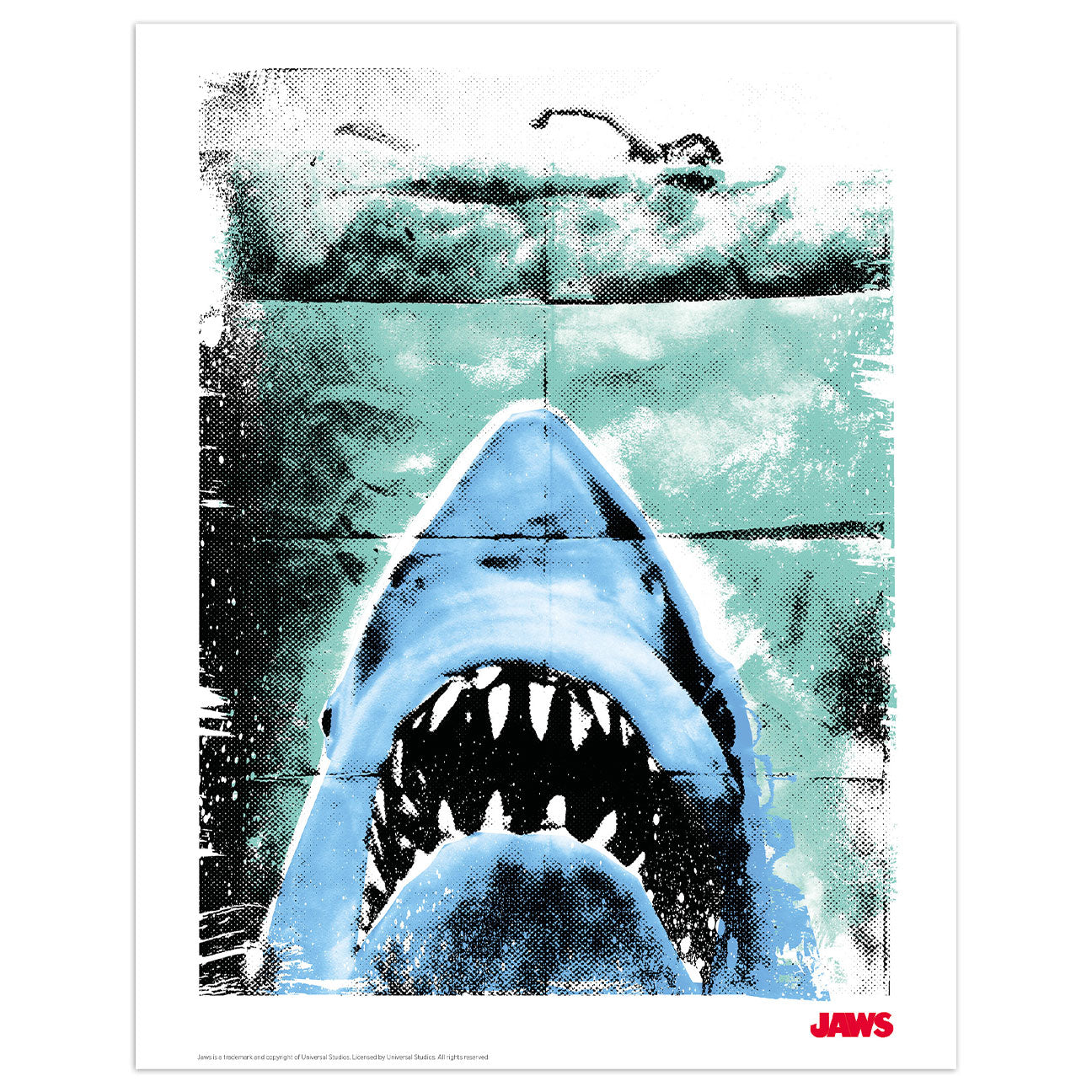 Affiche collector Les Dents de la Mer