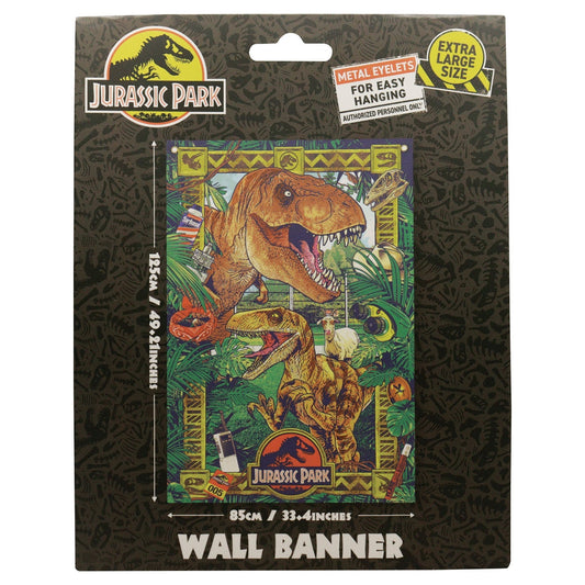 Bannière murale Jurassic Park