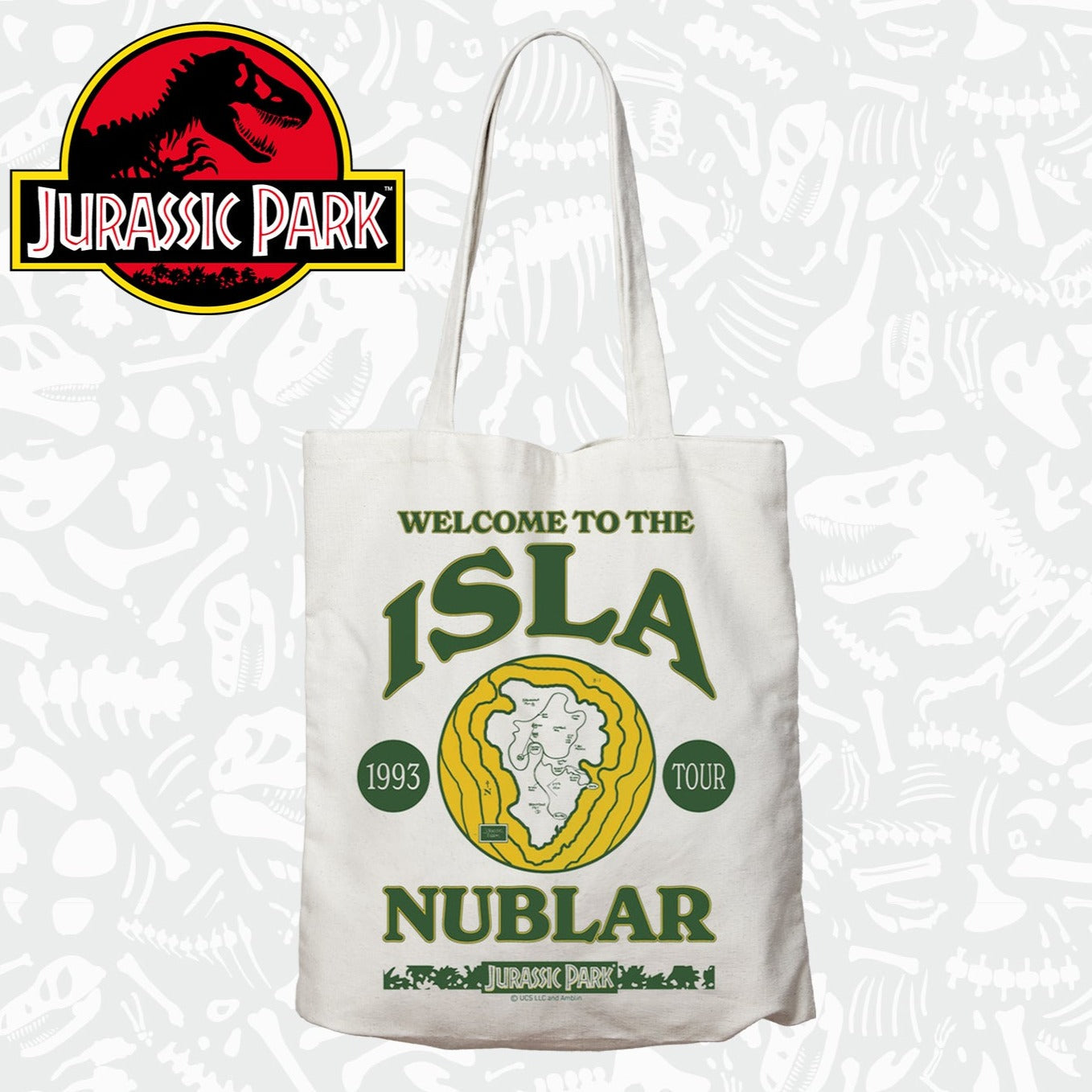 Jurassic Park Einkaufstasche – Isla Nublar 