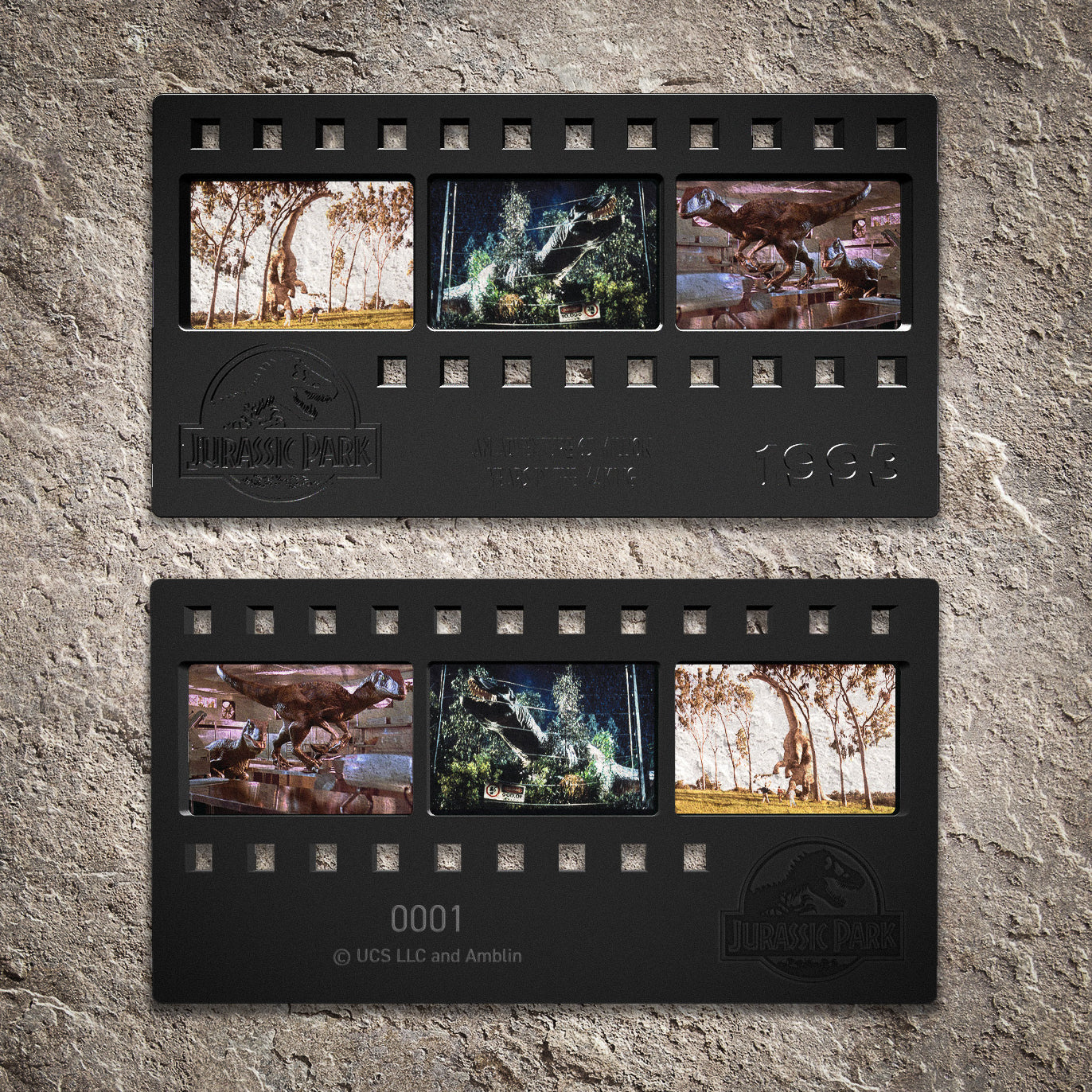 Film strip collector Jurassic Park - Metal