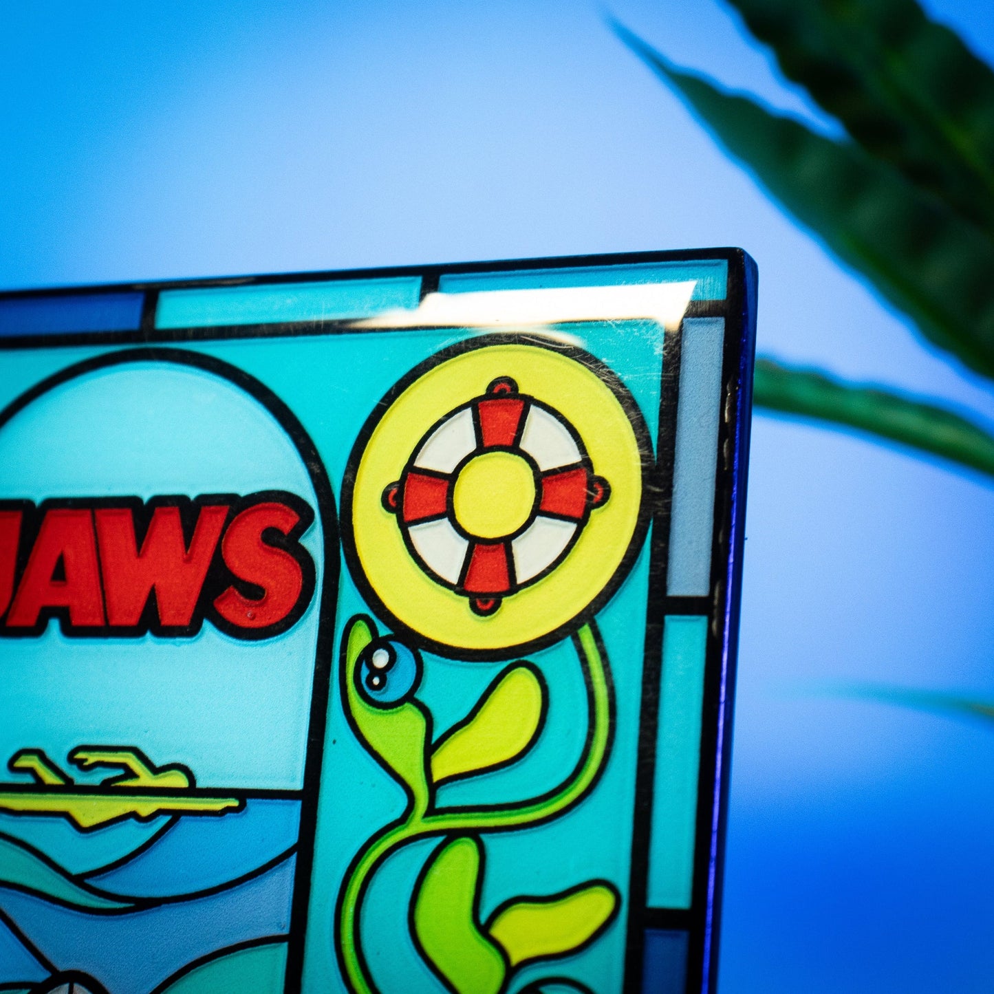Lingot collector Les Dents de la Mer - Stained Glass Style
