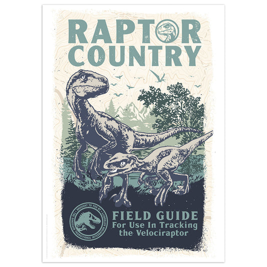 Affiche collector Jurassic World