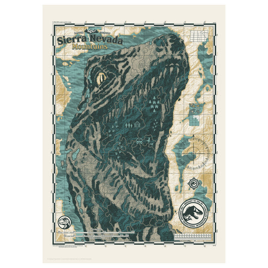 Affiche collector Jurassic World