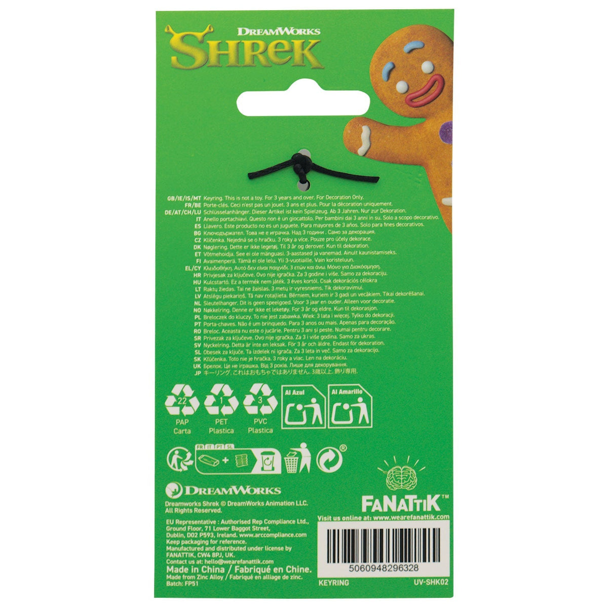 Porte-clés Shrek - ‘Donkey Waffles’