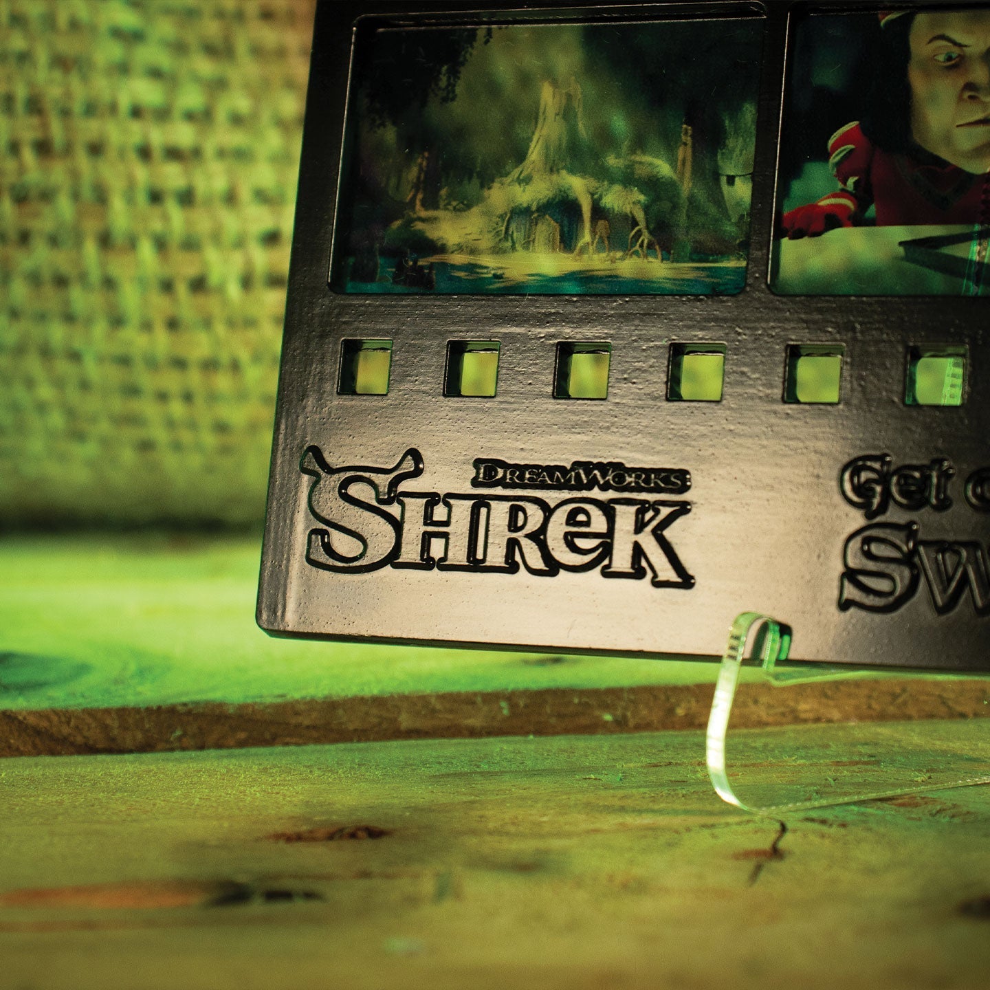 Film strip collector Shrek - Metal