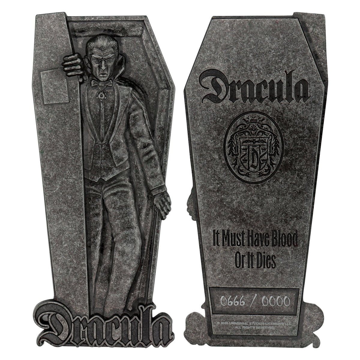 Lingot collector Universal Monsters - Dracula