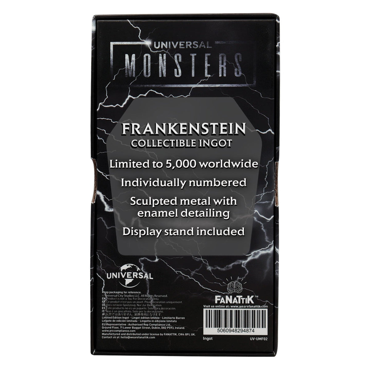 Lingot collector Universal Monsters - Frankenstein’s Monster