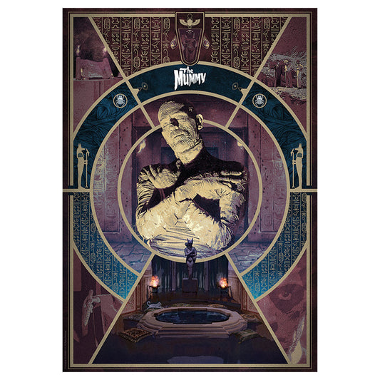 Affiche collector Universal Monsters - The Mummy