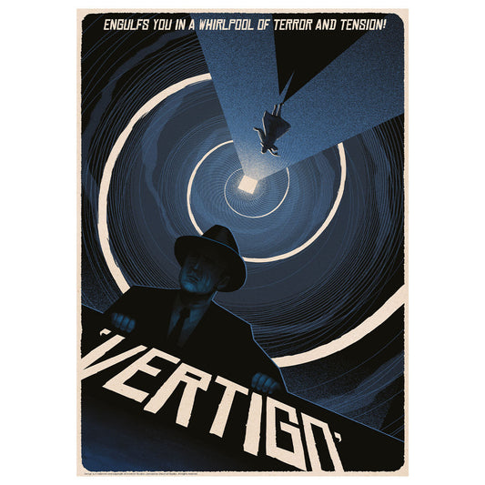 Affiche collector Alfred Hitchcock
