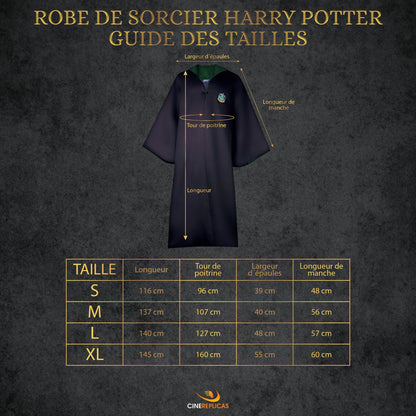 Tenue complète Serpentard Adultes