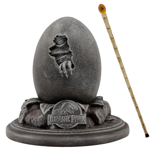 Réplique collector Jurassic Park - 30e anniversaire Egg & John Hammond Cane Set