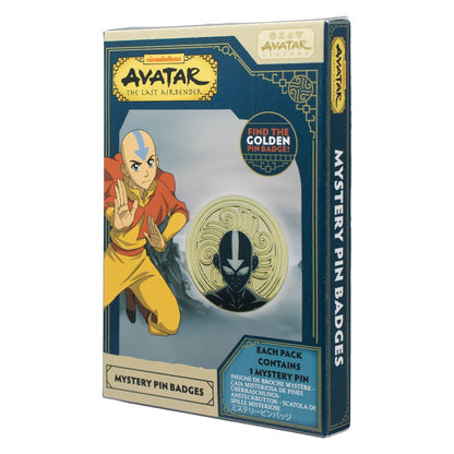 Display de 12 blind boxes Avatar : Le Dernier Maître de l’Air - pin’s mystère - blind box angle