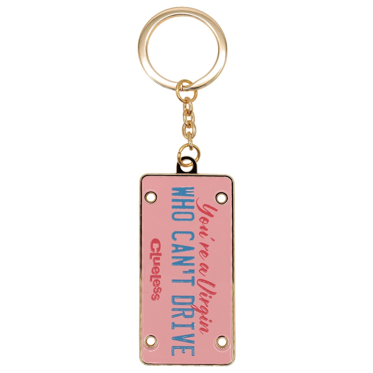 Porte-clés Clueless - License Plate