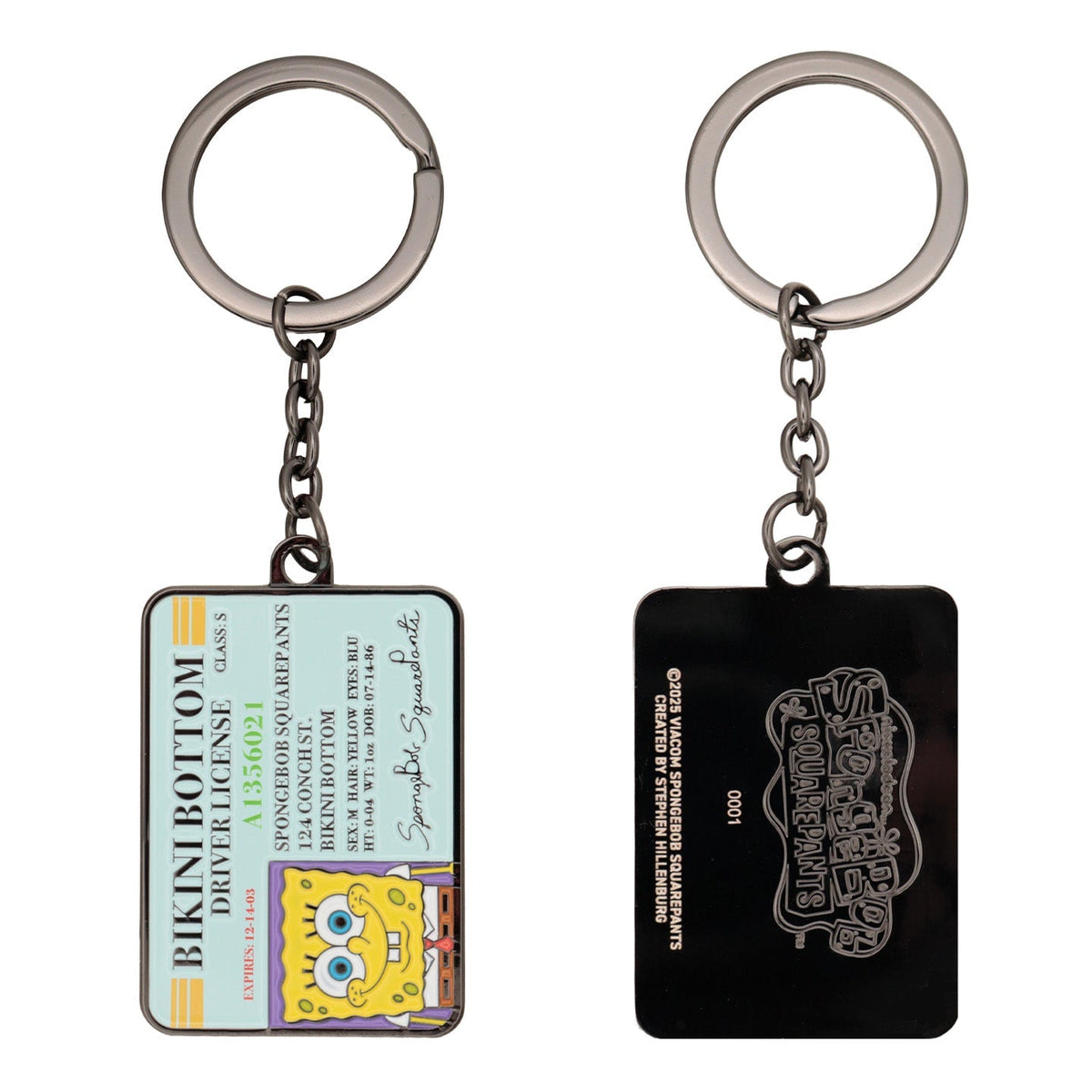 Porte-clés Bob l'éponge - Driver License