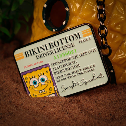 Porte-clés Bob l'éponge - Driver License