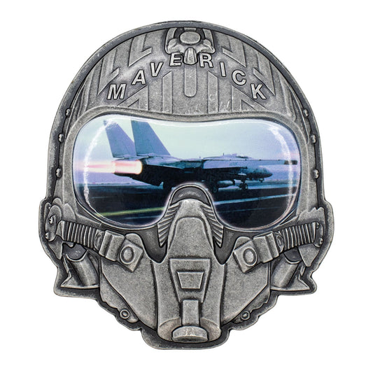 Médaillon collector Top Gun - Helmet