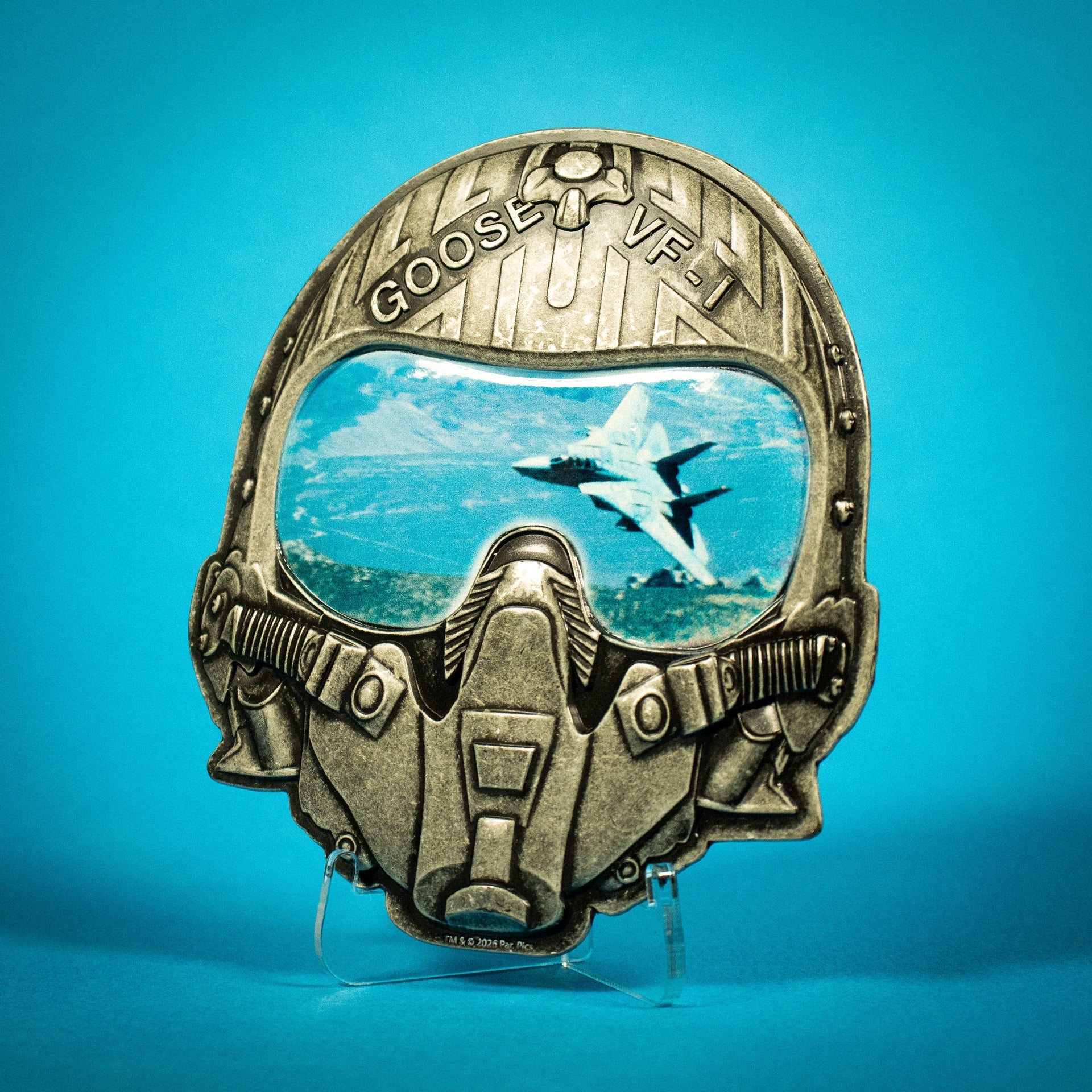 Médaillon collector Top Gun - Helmet