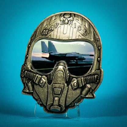 Médaillon collector Top Gun - Helmet