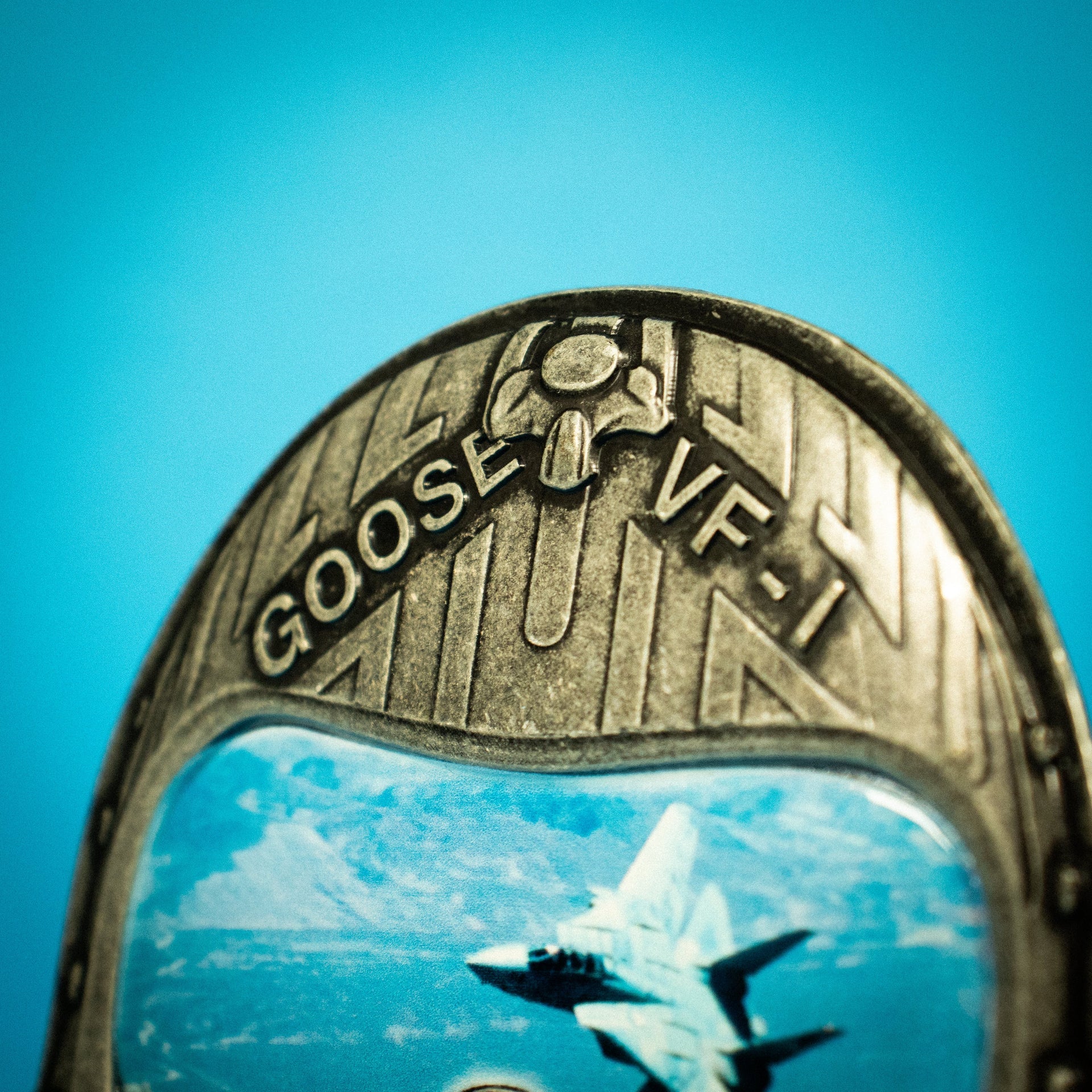 Médaillon collector Top Gun - Helmet