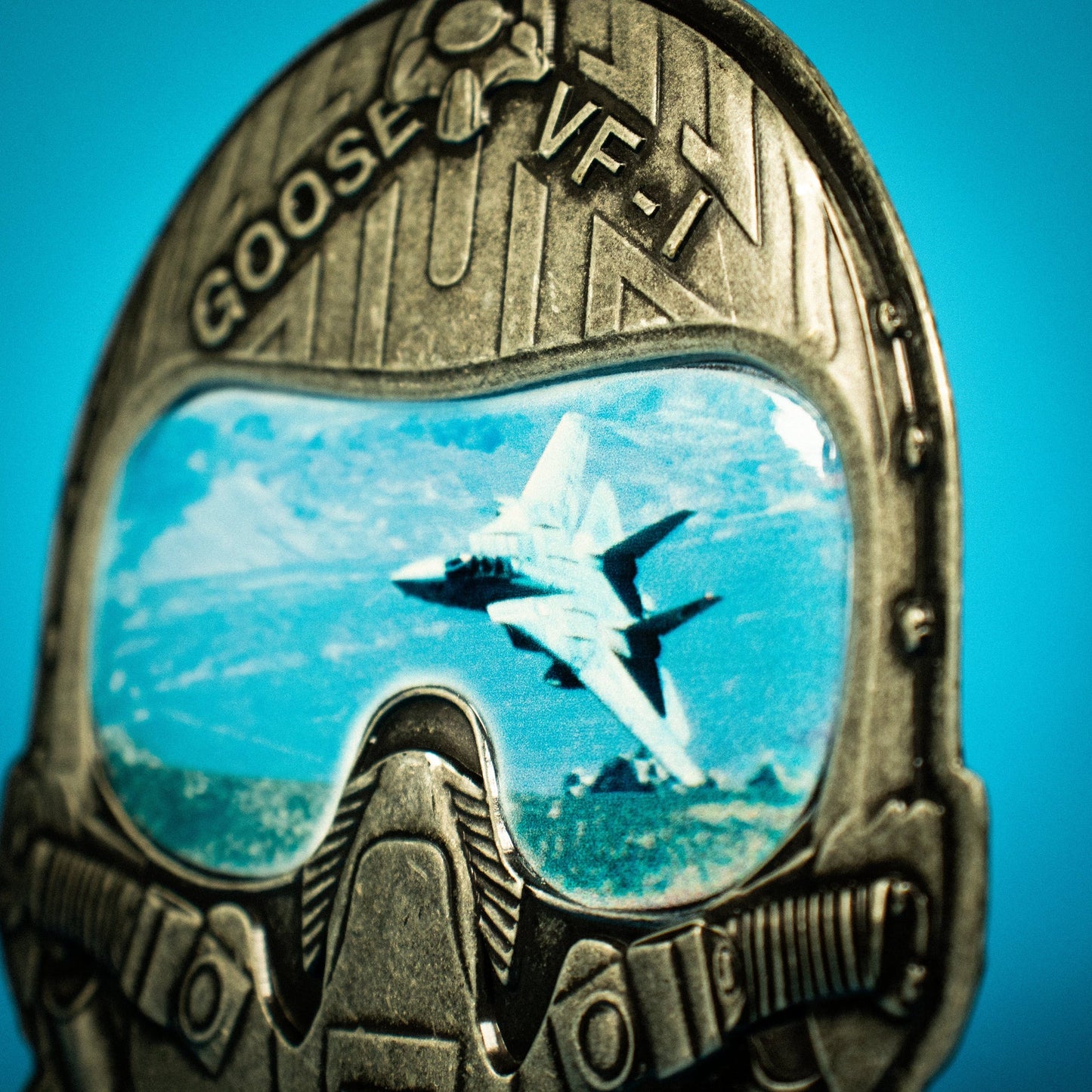 Médaillon collector Top Gun - Helmet