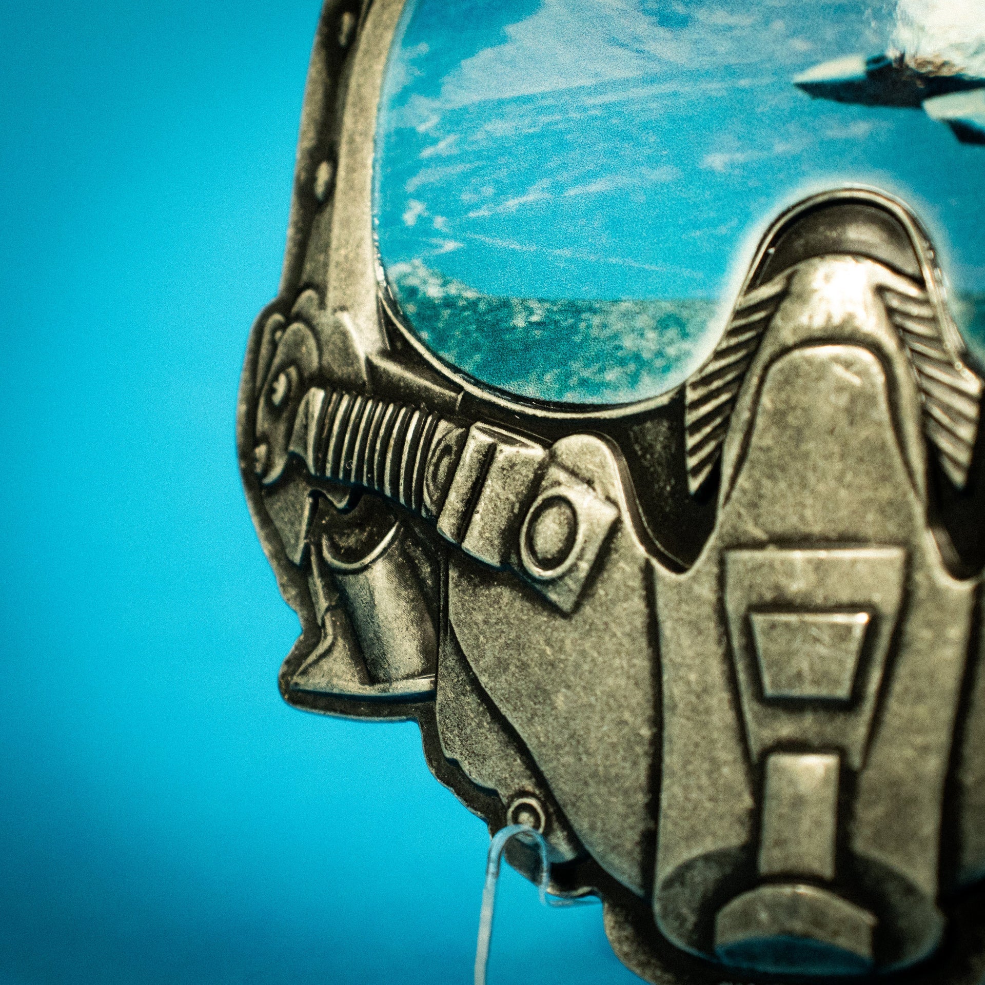 Médaillon collector Top Gun - Helmet