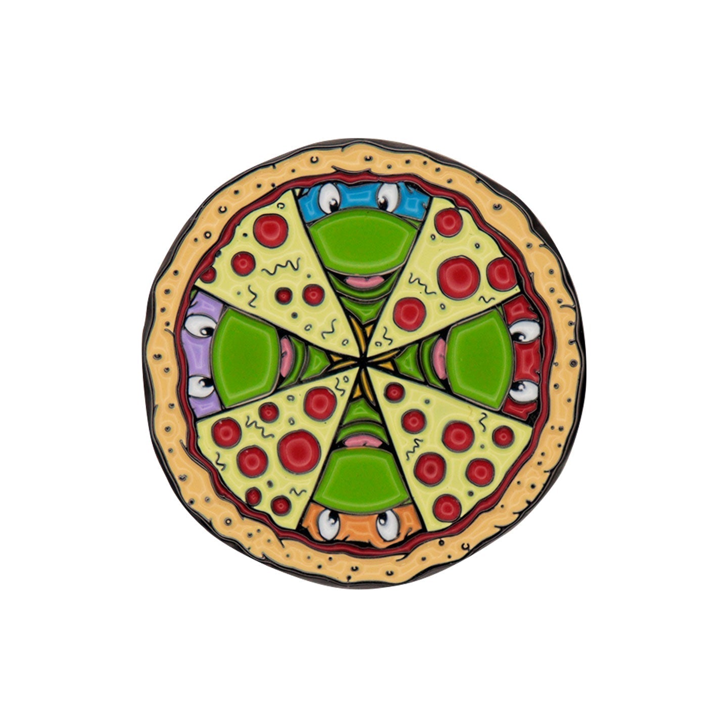 Sammlermünze Ninja Turtles - Pizza (Limitierte Auflage) 