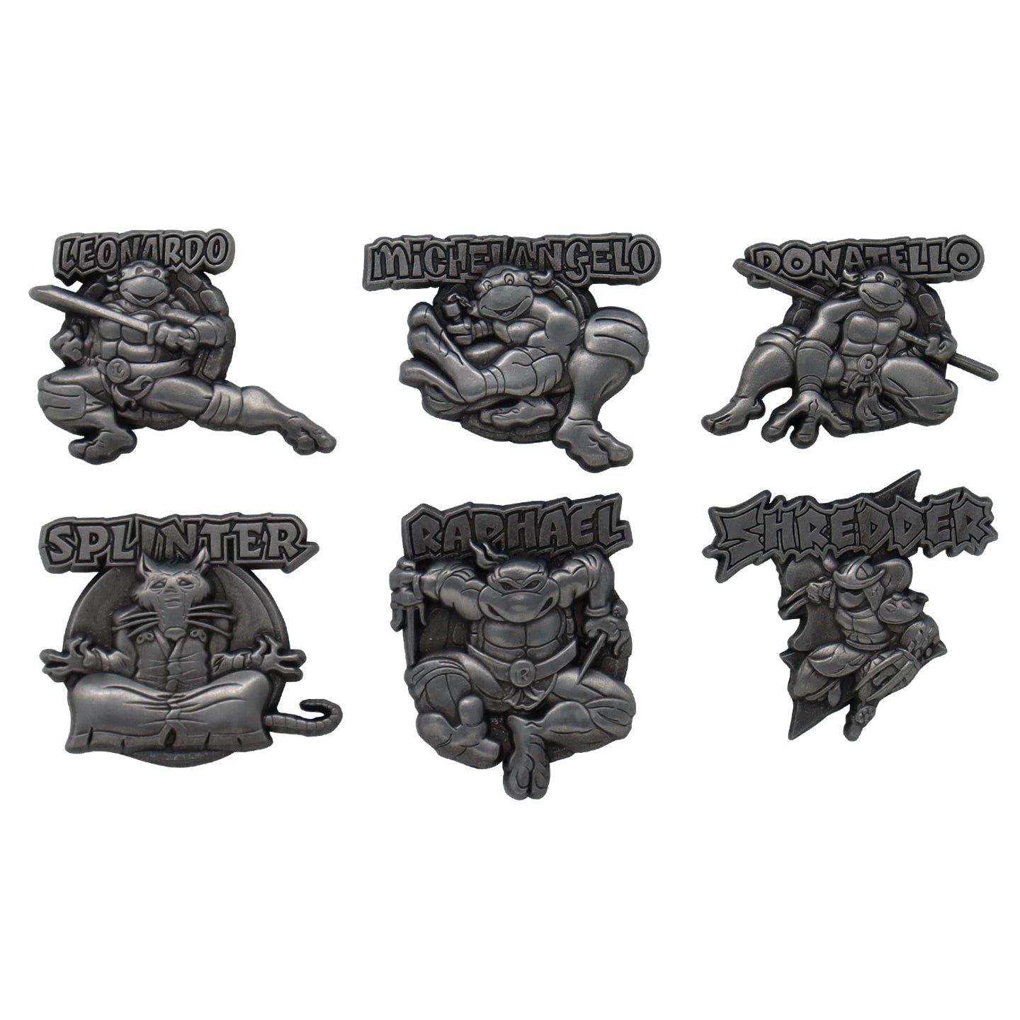 Pin's Tortues Ninja - Set of 6