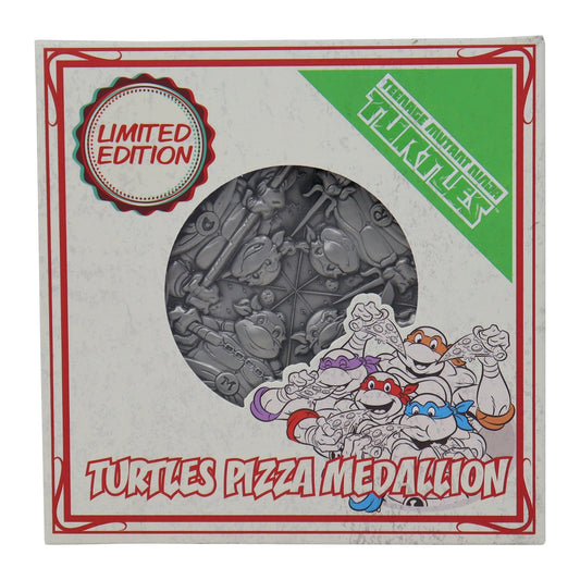 Médaillon collector Les Tortues Ninja - Pizza