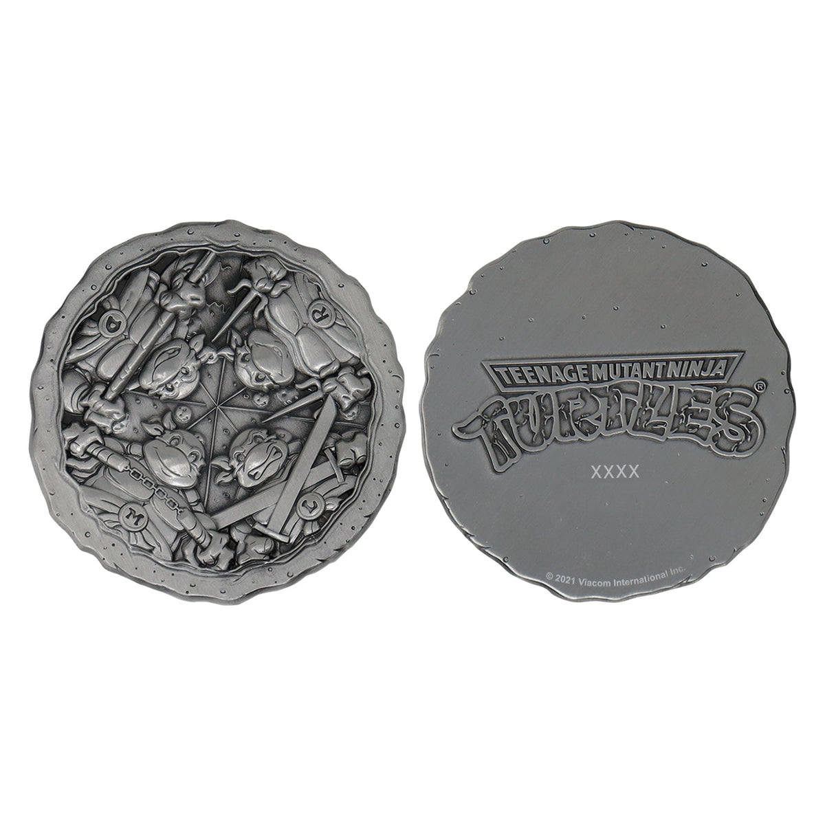 Médaillon collector Les Tortues Ninja - Pizza