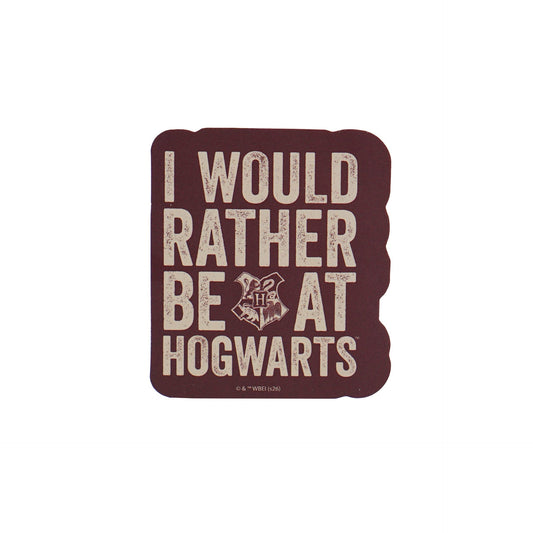 Harry Potter Vinyl Sticker - I Would Rather