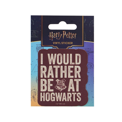 Sticker vinyle Harry Potter - I Would Rather