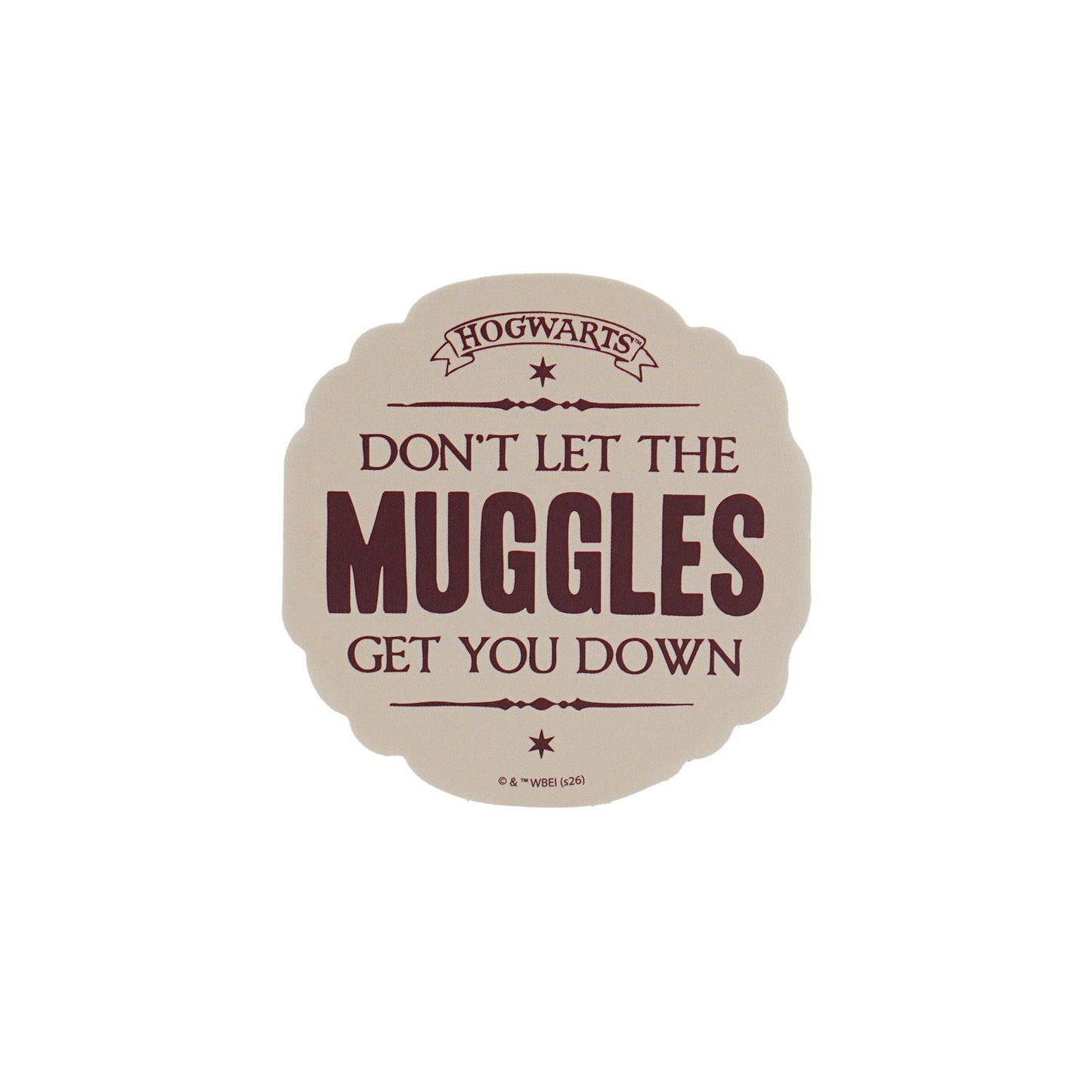 Sticker vinyle Harry Potter - Ne laissez pas les Moldus